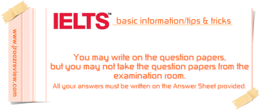 ielts exam 101 can you write on the question paper